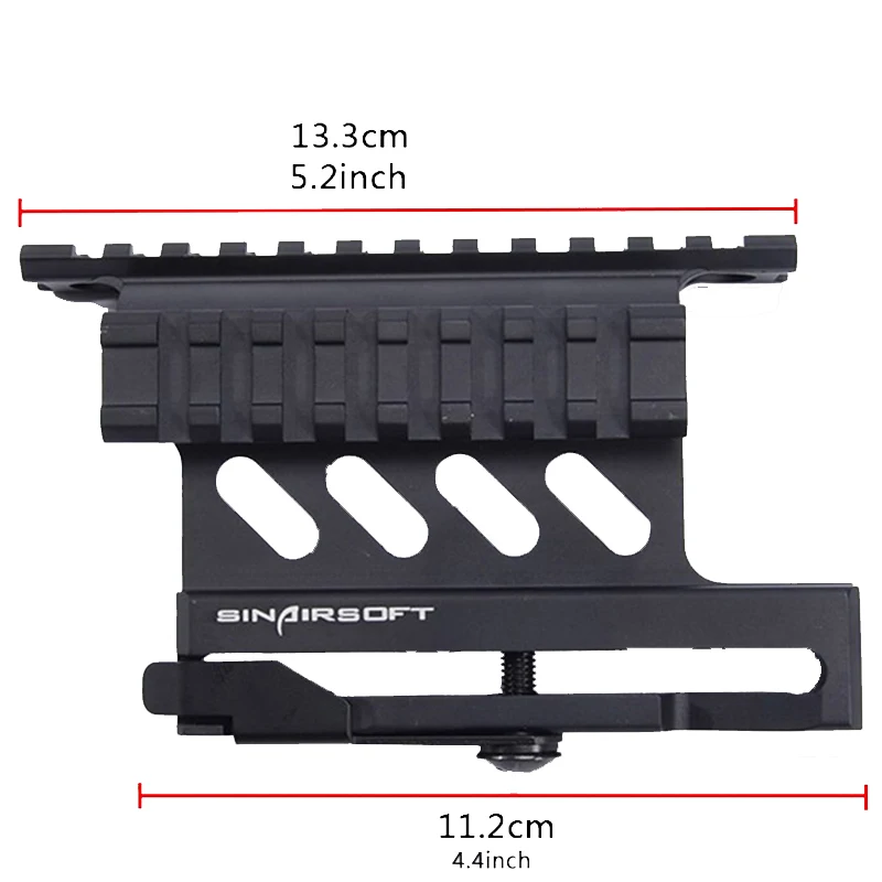Sinairsoft Quick Release AK 47/74 Пикатинни Уивер рельсы АК серии QD двойной Сторона Сфера Гора AIRSOFT Интимные аксессуары MNT-978