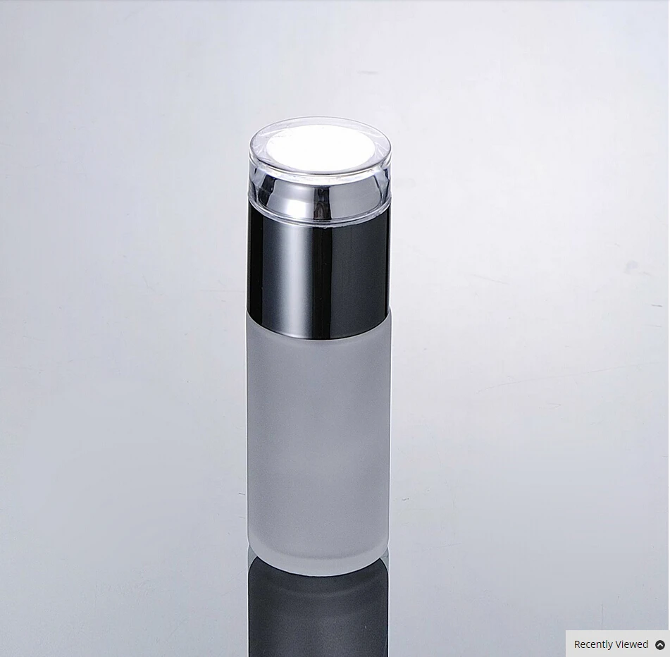 

20ML frosted glass with silver press pump bottle, lotion bottle