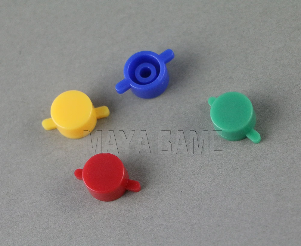 OCGAME 120sets/lot High Quality 4 in 1 set Buttons For SNES Super NES Plastic ABXY Nintendo FC Controller | Электроника