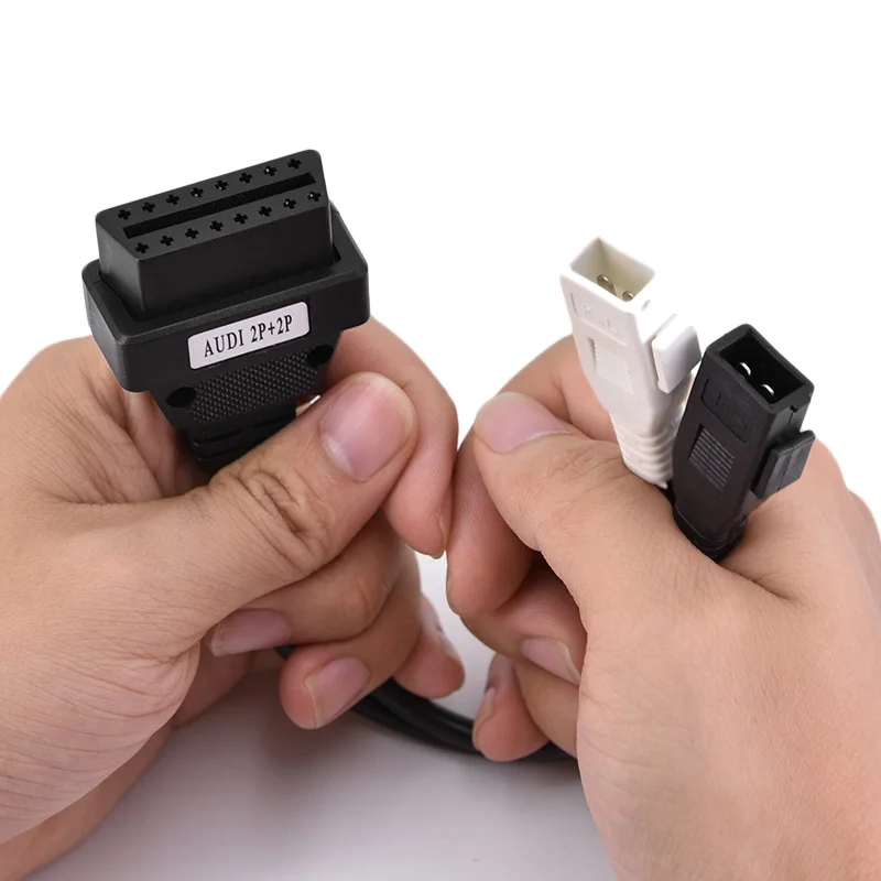 Адаптер для AU 2X2 OBD1 OBD2 автомобильный диагностический кабель 2P + подходит Au 2X2Pin к