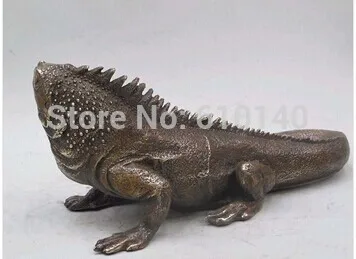 Бронзовая статуя игуанидэ Игуана 15 &quotс изображением диких животных рептилий |