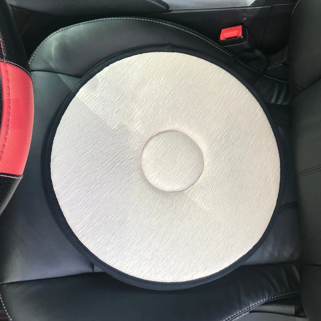 Новинка 2019 нескользящая вращающаяся подушка для сиденья автомобиля Подушка с