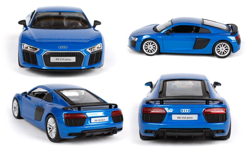 Maisto 1:24 Audi R8 V10 плюс литья под давлением Модель игрушечных автомобилей в коробке 31513