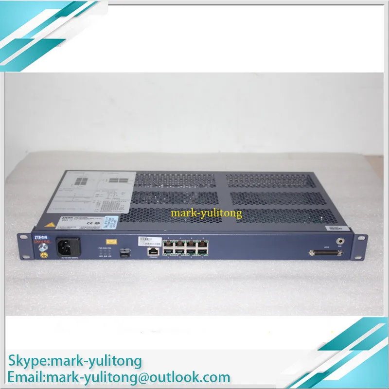 Оригинальный ZTE ZXA10 F822 ONU GPON MDU 8 + широкополосный прерыватель для автомобиля|onu gpon|zte