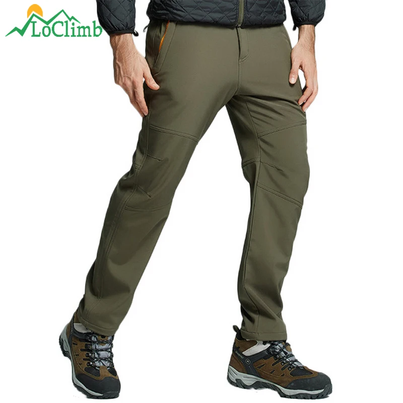 LoClimb M 7XL мужские зимние Походные штаны для кемпинга водонепроницаемые