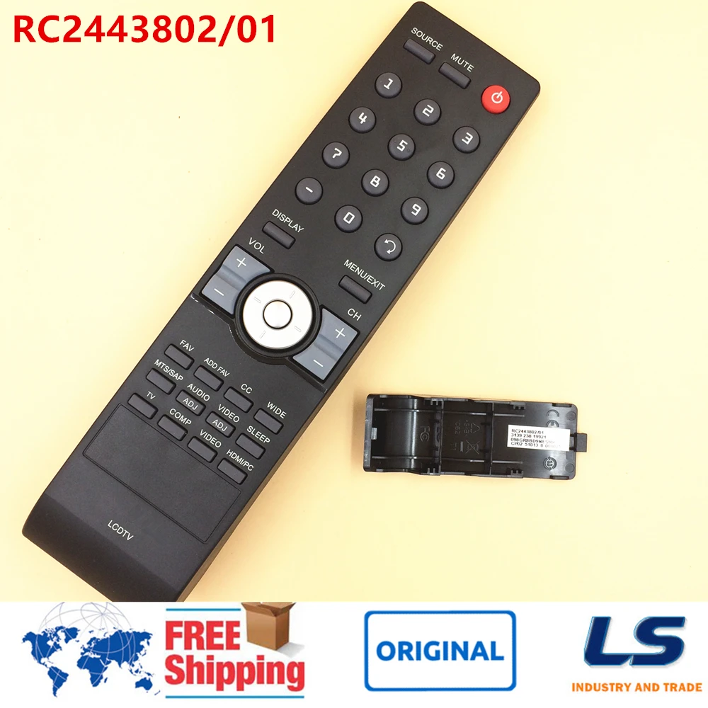 

Оригинальный пульт дистанционного управления RC2443802/01 098GR8BD9NESHR для SHARP LCD TV LC47SB57 LC47SB57UT LC42SB48, LC42SB48UT LC-32SB28