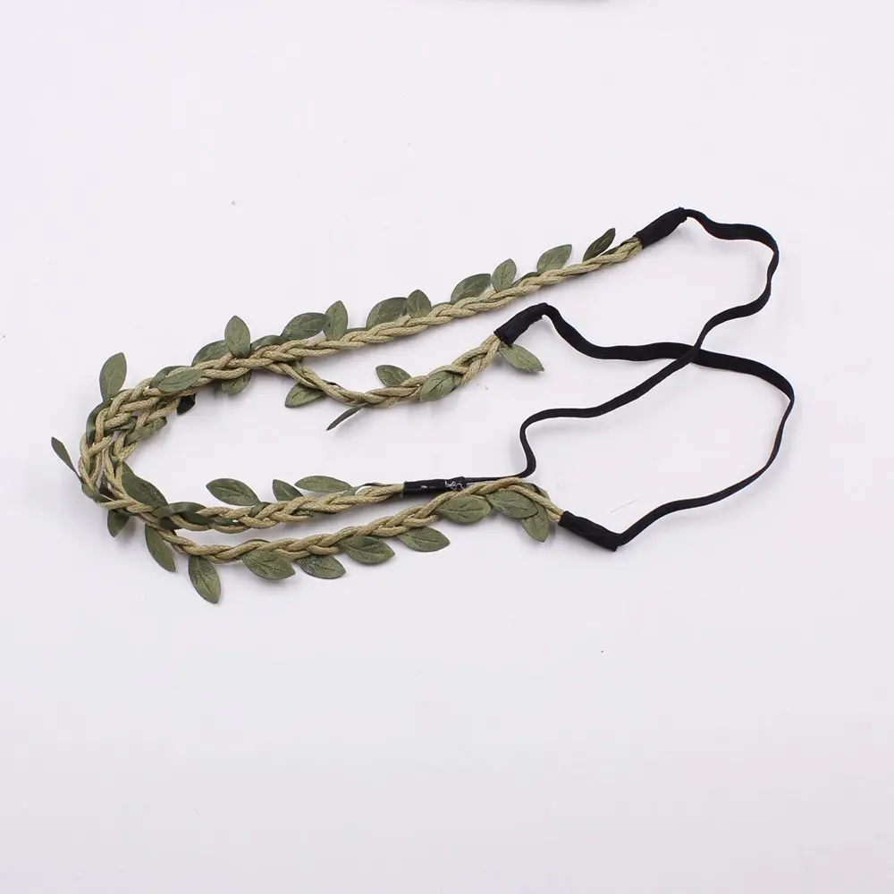 Новинка 5 шт./лот шелковая гирлянда зеленые листья Искусственные цветы лоза из