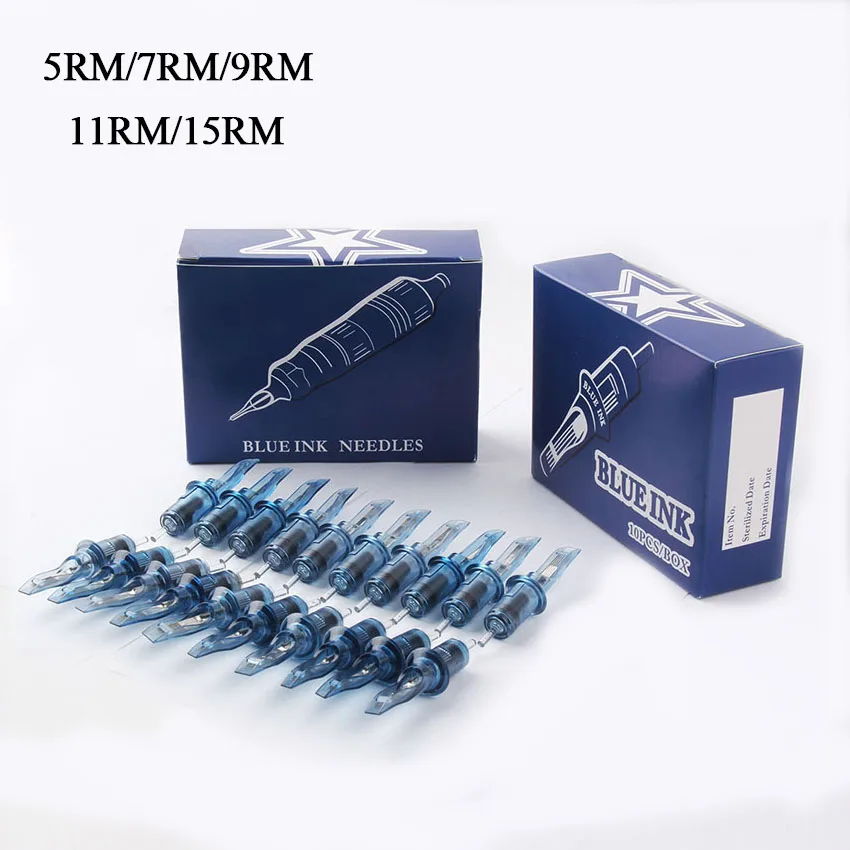

Cartridge Needles RM 20Pcs Disposable Tattoo Needles Sterilized Permanent Makeup Body Art for Tattoo Gun Tattoo Grips Tools