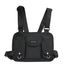 Мужская нагрудная сумка Rig Hip Hop Streetwear унисекс, классная функциональная тактическая сумка на плечо с защитой от кражи, кошелек, рюкзак в стиле Punck
