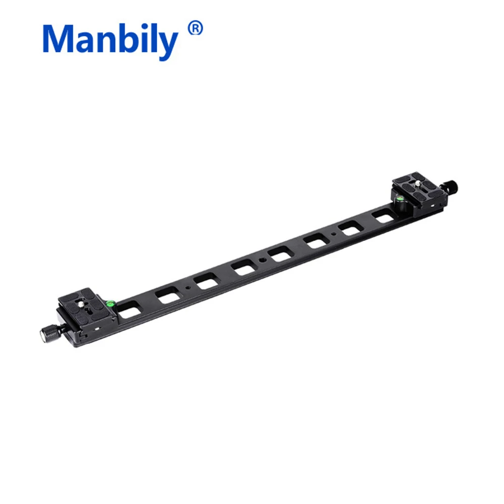Manbily PU480 480mm Lengthen Fast Mounting Plate 1/4" Universal Tripod QR Multi Purpose Rail for Camera and Flashed Light |