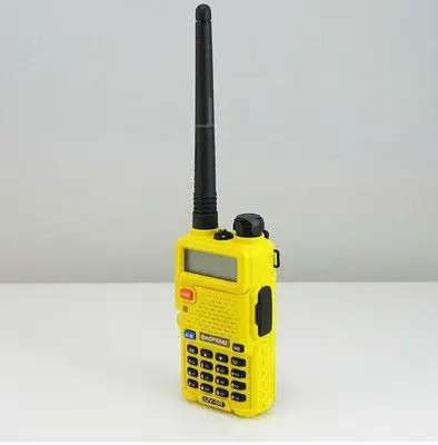 BaoFeng UV-5R Yellow 136-174/400-480MHz Dual-Band DTMF CTCSS FM ham 2 way radio | Мобильные телефоны и аксессуары