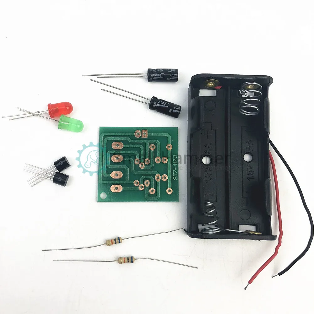 Transistor multi-resonant circuit DIY kit Flash Electronic training equipment | Игрушки и хобби