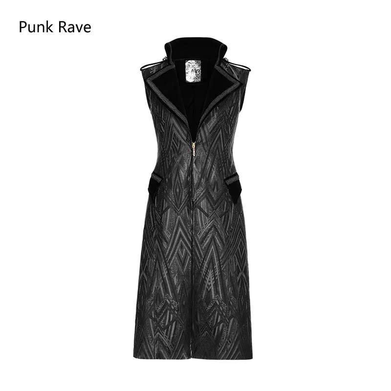 Винтажный Классический праздничный жилет в стиле панк-рейва стимпанк без