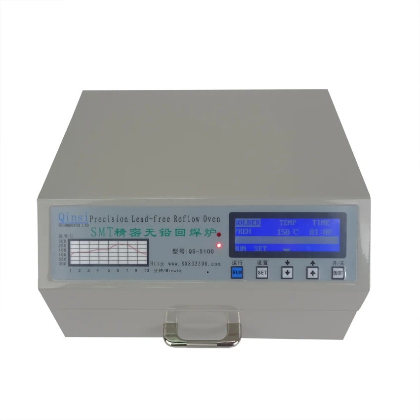 QS 5100 600 Вт автоматическая Бессвинцовая печь для переработы SMD паяльная площадь