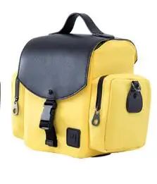 yellow Оригинальная сумка для камеры xiaomi UREVO, рюкзак, бизнес-багаж, дорожная сумка на плечо, водонепроницаемая для xiaomi Mi дома - Цвет: yellow