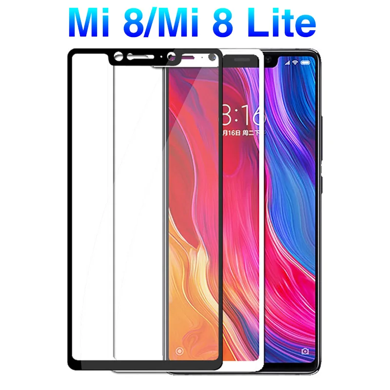 Чехол для Xiaomi mi 8 Lite чехол из закаленного стекла Xioami Xaiomi my lite mi8 light глобальная