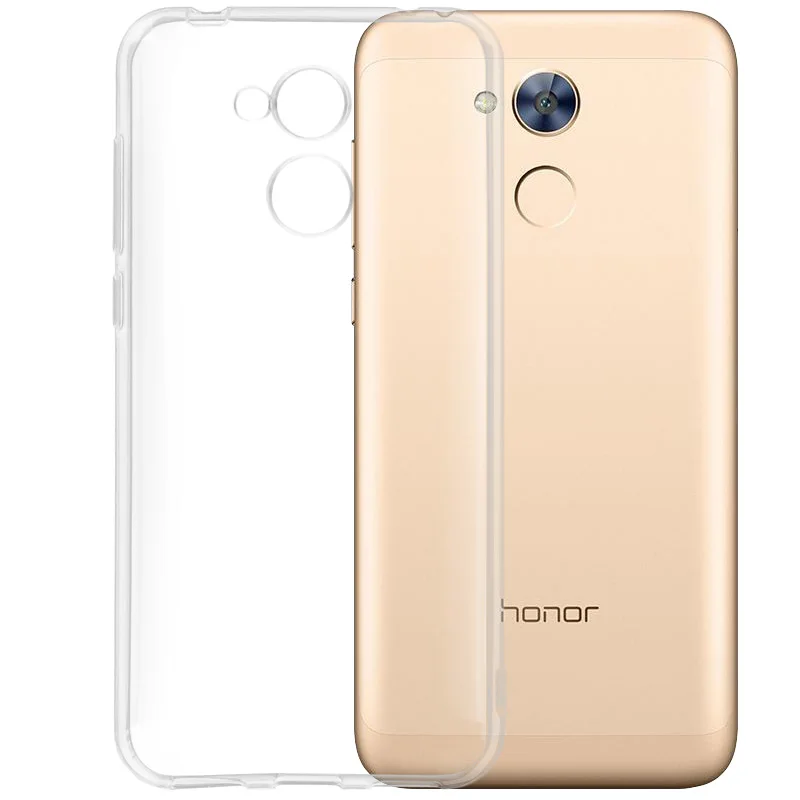 Прозрачный мягкий чехол из ТПУ для телефона Huawei Honor 6A тонкий силиконовый