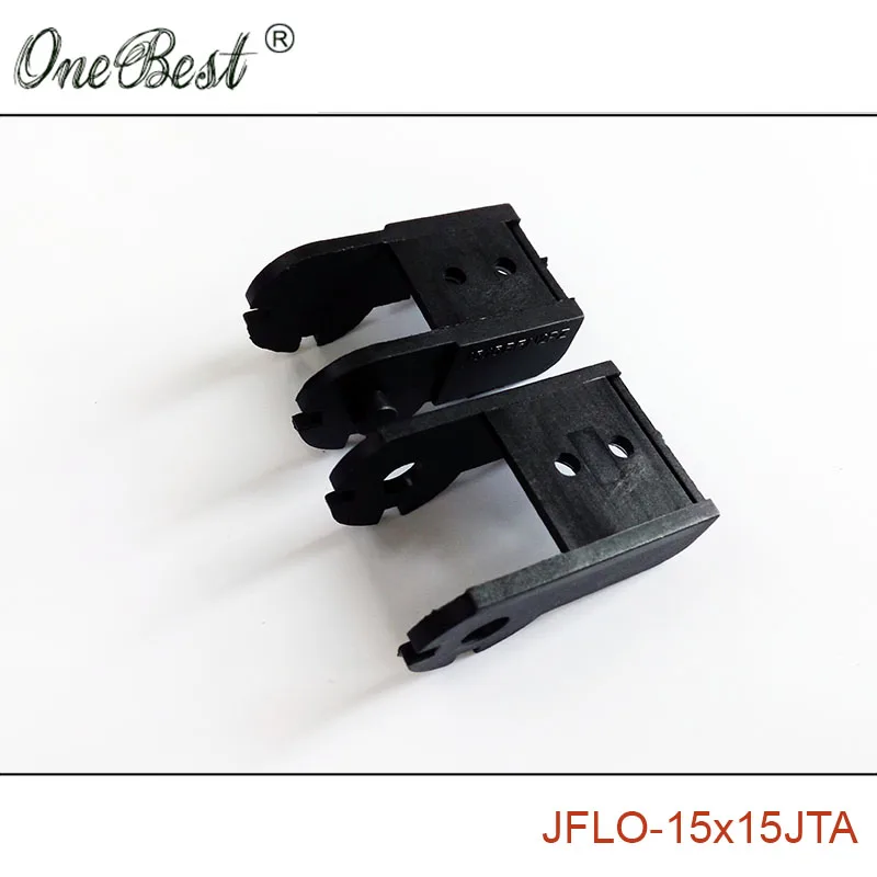 Концевые соединители JFLO 15x15 мм пластиковые буксирные фитинги кабельная цепь