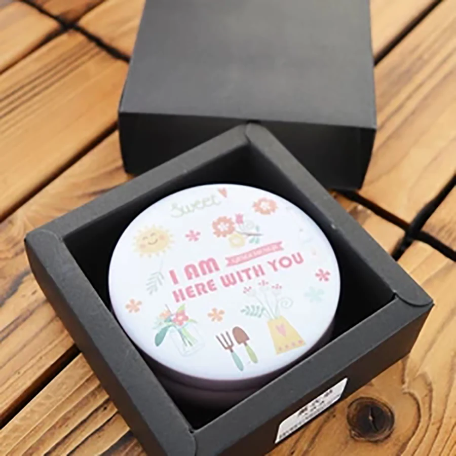 Подарок соевые ароматические свечи высушенные цветочные восковые бездымные без