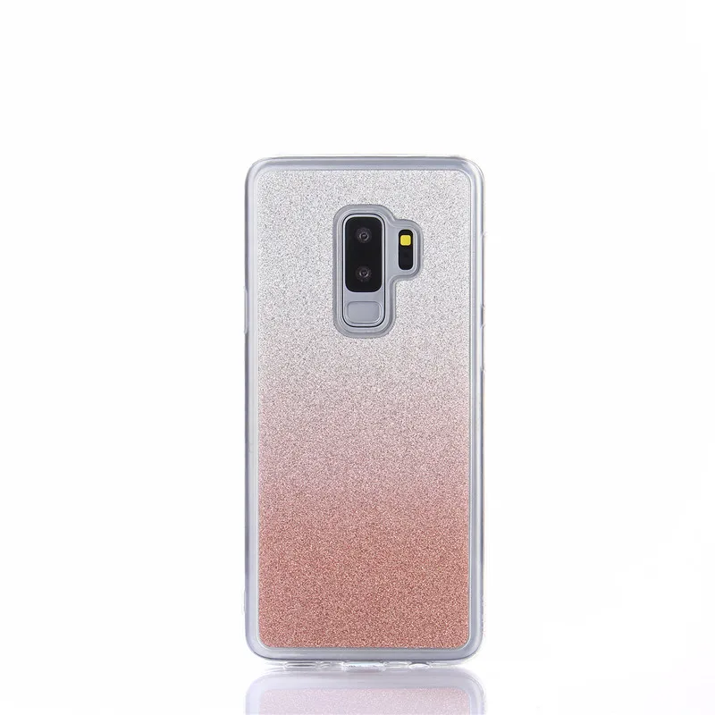 Чехол для Samsung Galaxy S9 Plus роскошный блестящий Цветной силиконовый чехол из ТПУ