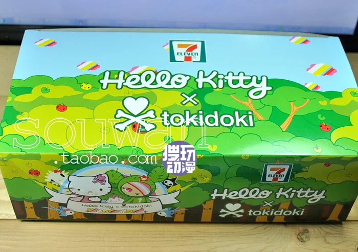 Hello Kitty пвх косплей цифры игрушка Colorful домашнее украшение 7 шт. / комплект|home theater