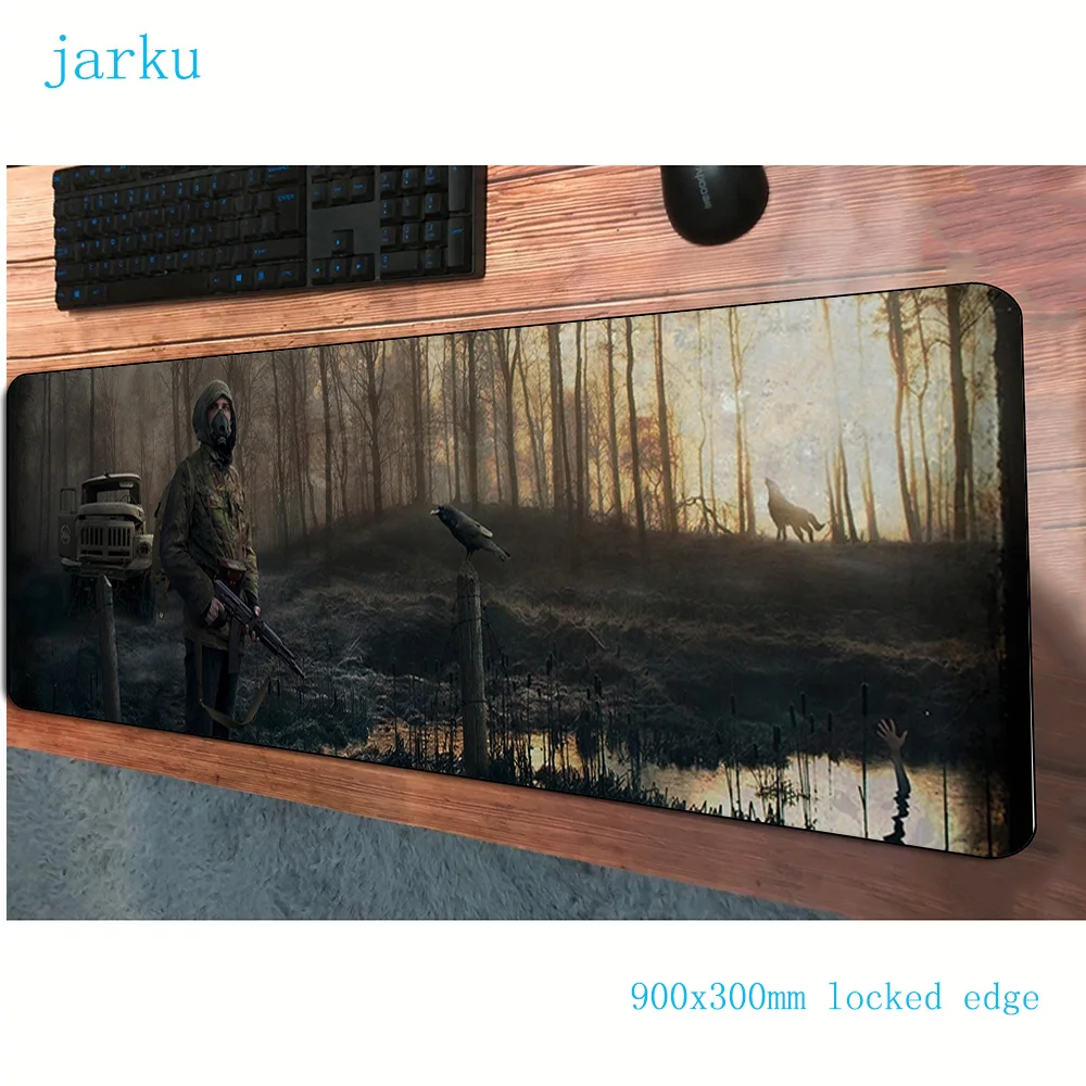 STALKER 900x300x2mm mouse pad gaming mousepad gamer mat game computer High quality desk padmouse laptop play mats | Компьютеры и офис