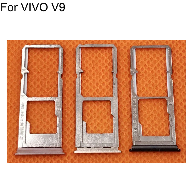 ДЛЯ VIVO V9 новый оригинальный держатель sim карты лоток Слот для V 9 карты|Корпусы и