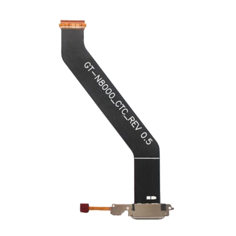N8000-0.5 Factoy цена Высокое качество зарядное устройство Порт usb зарядная док-станция разъем гибкий кабель для samsung Galaxy Note 10,1 GT-N8000 N8010 - Цвет: N8000-0.5