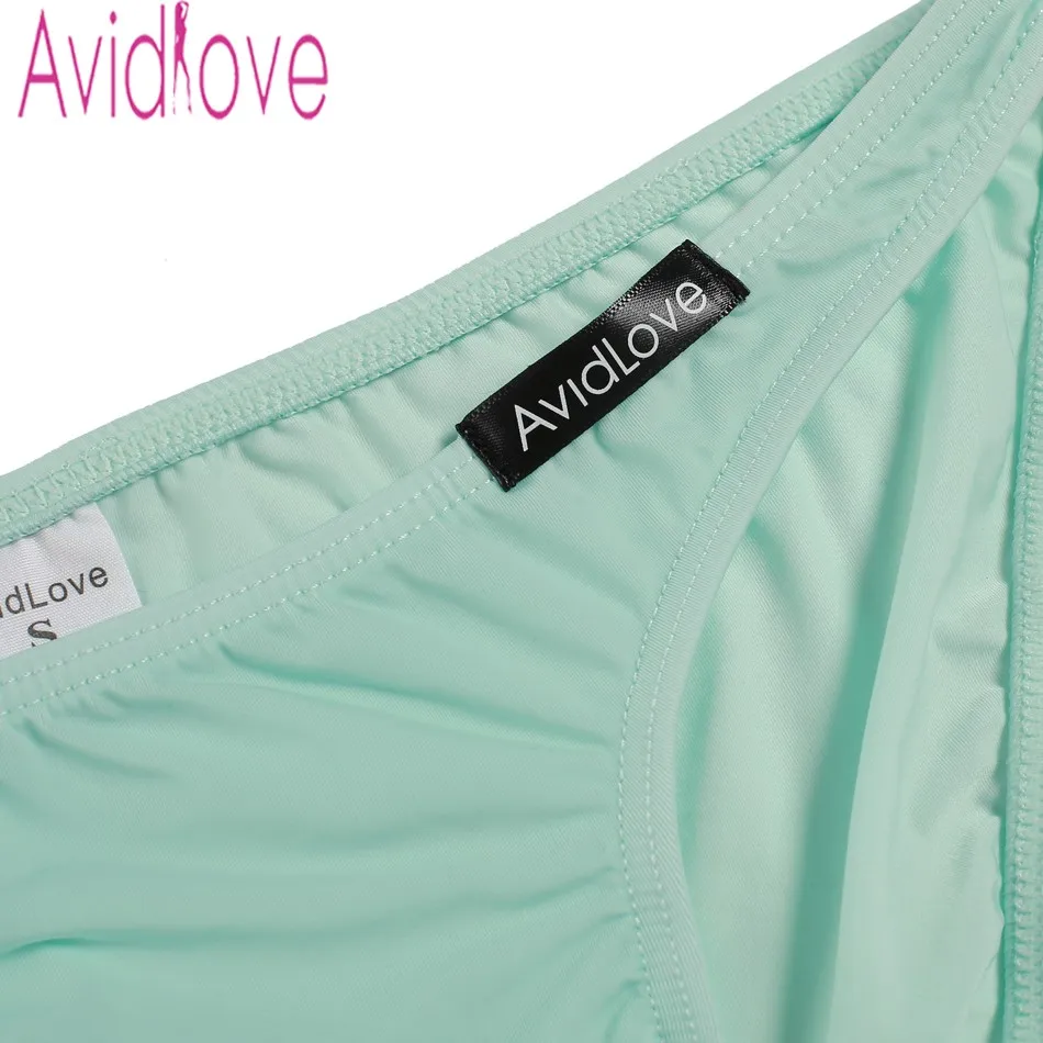 Avidlove Мужское нижнее белье сексуальные мужские трусы из ледяного шелка