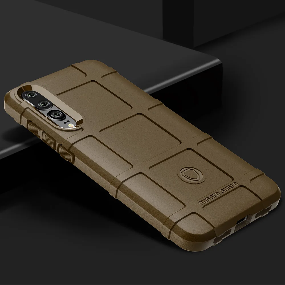 NYFundas for huawei p20 lite pro case Rugged Shield Armor Silicone Bumper Soft Back Cover Case mate 10 honor 8X |