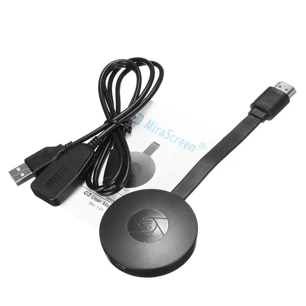 MiraScreen G2 для Android 2020 беспроводная ТВ флешка с WiFi дисплеем приемник 1080P HD приставка