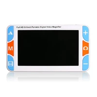 portable 5 3x 48x lcd video digital magnifier reading aid for low vision