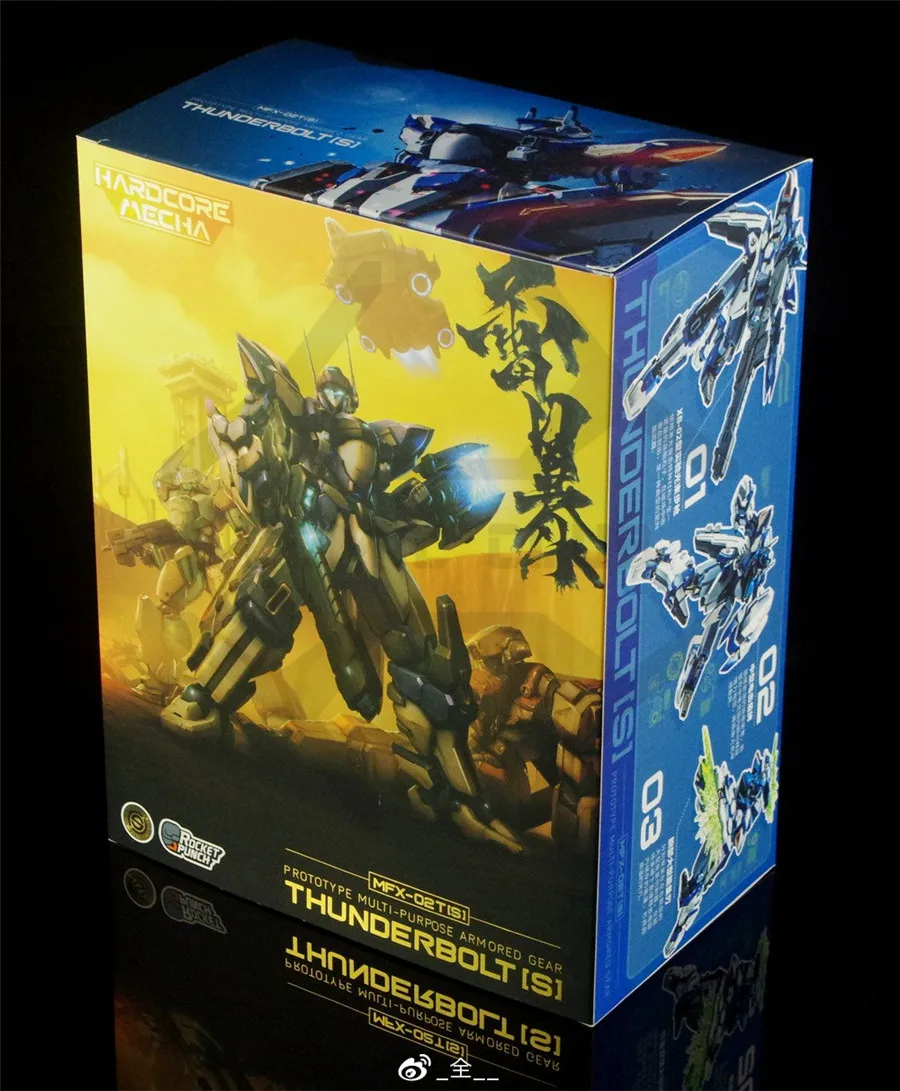 В наличии на складе комикс клуба FANMADE & rocket punch металлическая сборка MB thunderbolt 1/100