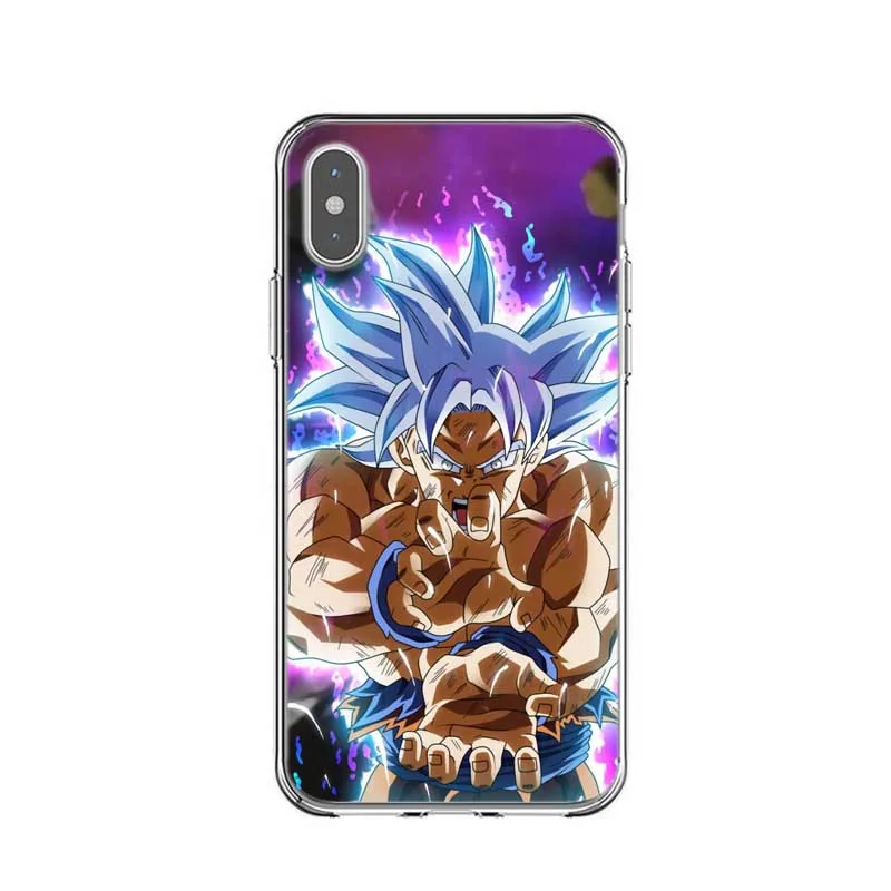 Чехлы для телефонов Dragon Ball Жесткий Чехол iPhone X XS Max XR Super чехол Гоку 5S SE 6 6S Plus 7 8