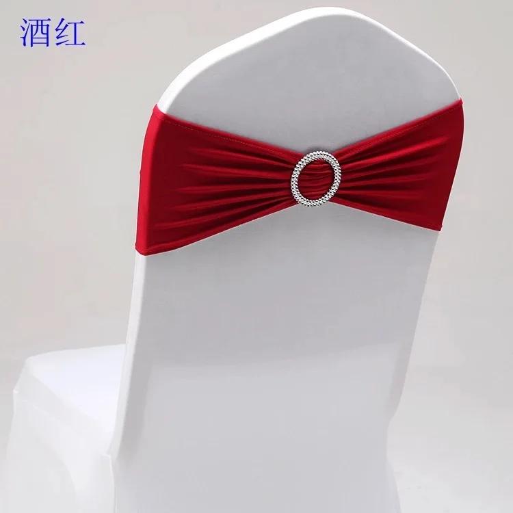 100 шт. эластичные ленты для стула из спандекса и лайкры|chair sashes|chair cover sashchair bows |