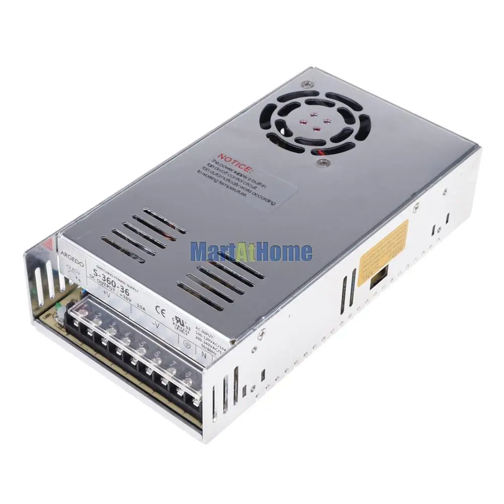 360 Вт импульсный источник питания PSU переключаемый вход AC110V/220 В Выход DC 12 В/15
