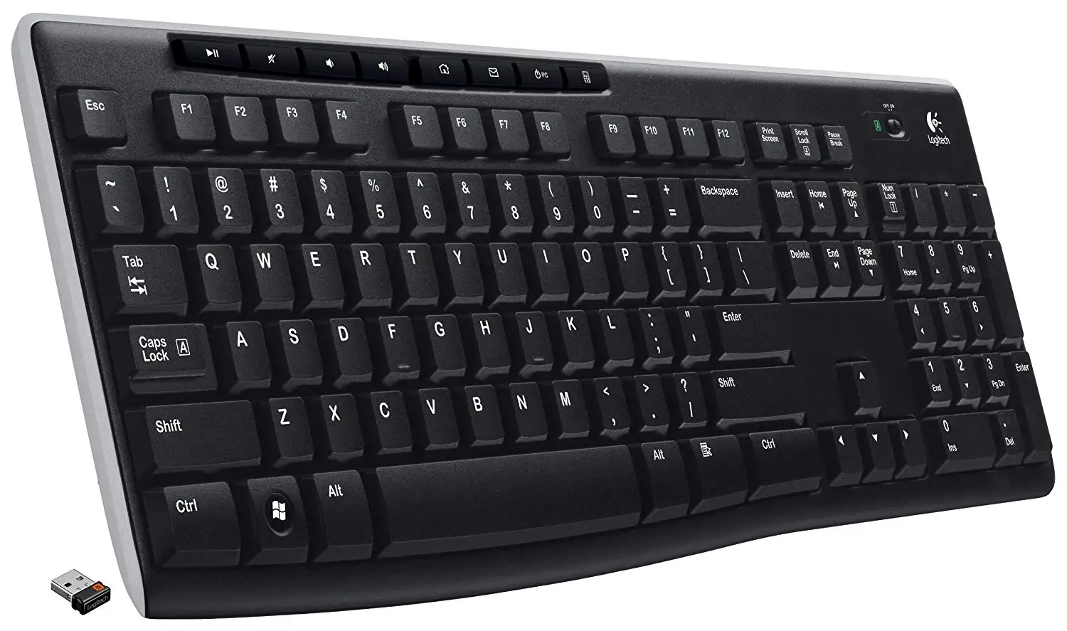 

Беспроводная клавиатура Logitech K270 с большим радиусом действия