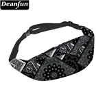 Deanfun 3D печатные Поясные Сумки поясная сумка с регулируемой лентой для женщин тренировки YB9