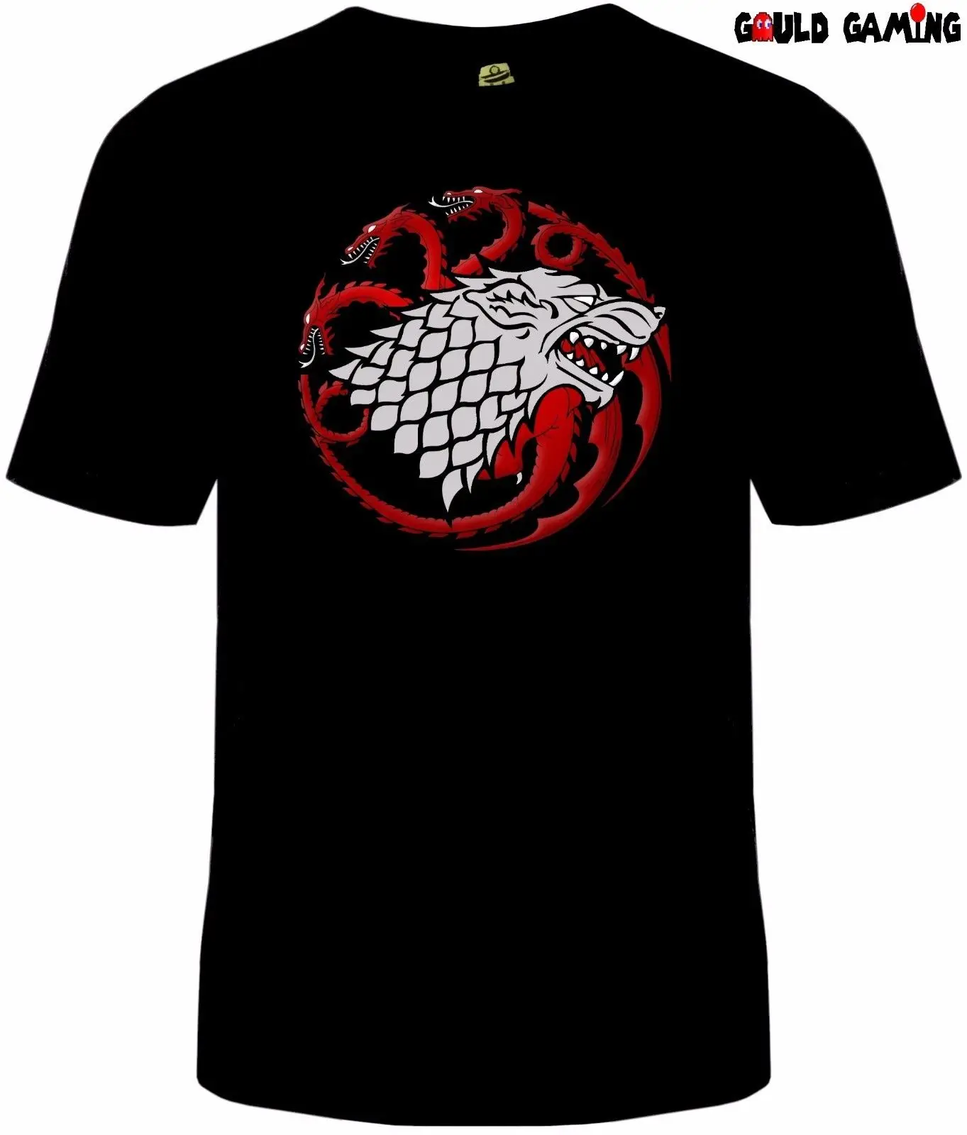 Игра престолов сигил маш-ап футболка хлопок дом Старк Таргариен новые дешевые