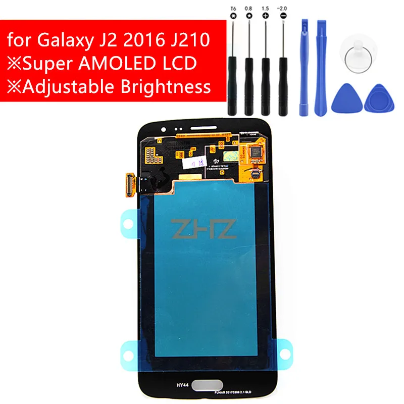 Для Samsung Galaxy J2 2016 J210 ЖК дисплей кодирующий преобразователь сенсорного экрана в