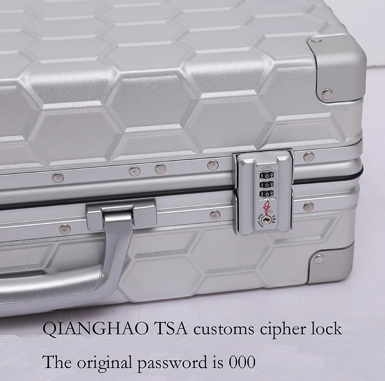 Дорожный чемодан с выдвижной ручкой чемодан Алюминий сплава с замком TSA Hardside Чемодан чемодан с колесами