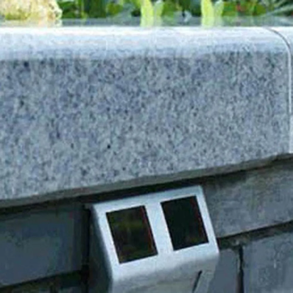 LED Stainless Steel Solar Staircase Lamp Decorative Fence Durable Courtyard Wall | Освещение