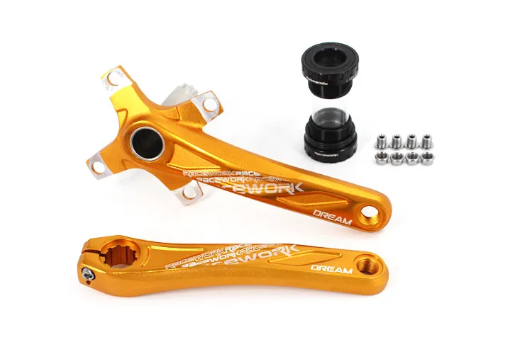RACEWORK Mtb велосипедный Кривошип 170 мм алюминий 104BCD велосипедный Кривошип для SHIMANO велосипедная передняя звезда запчасти для велосипеда
