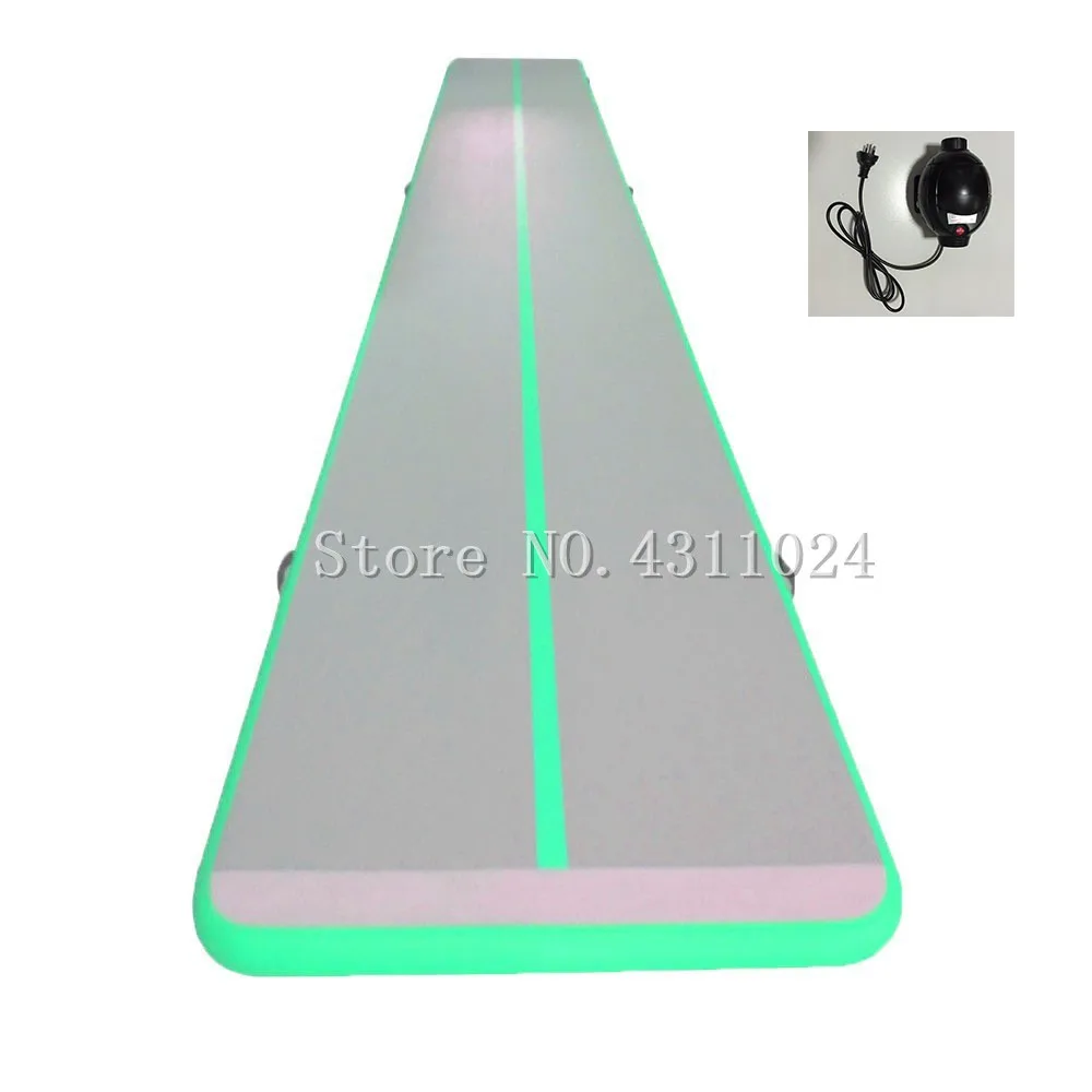 Продажа Бесплатная доставка 7x1x0,2 м надувной воздушный трек гимнастический надувной воздушный коврик батут воздушный матрас поставляется с насосом