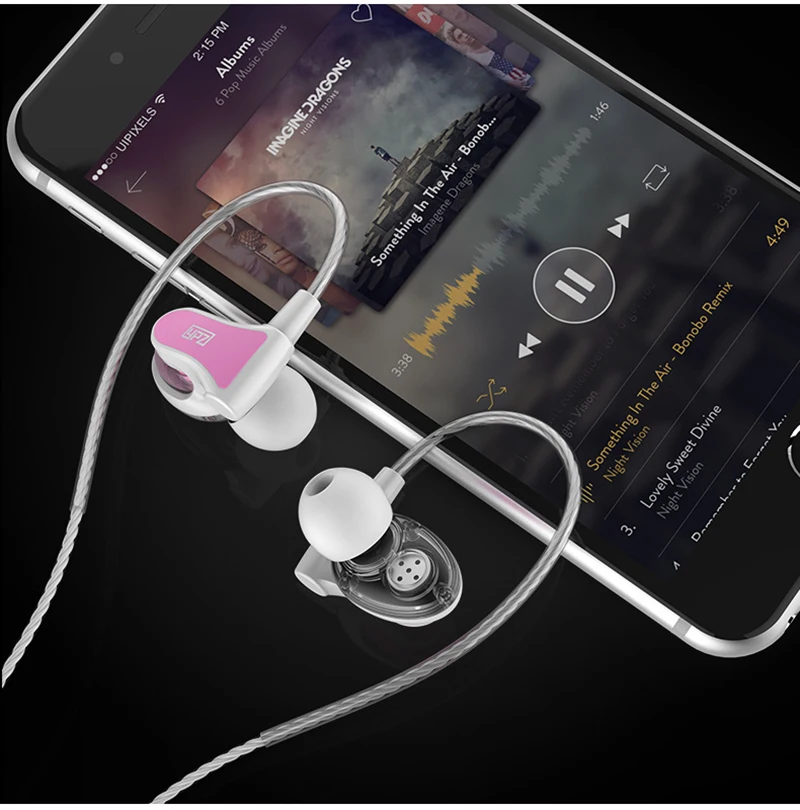 Стерео Бас Наушники Dual Drive спортивная Гарнитура Bluetooth с защитой от пота Ушные крючки наушники HiFi стерео гарнитура с микрофоном для iPhone Xiaomi MP3 MP4