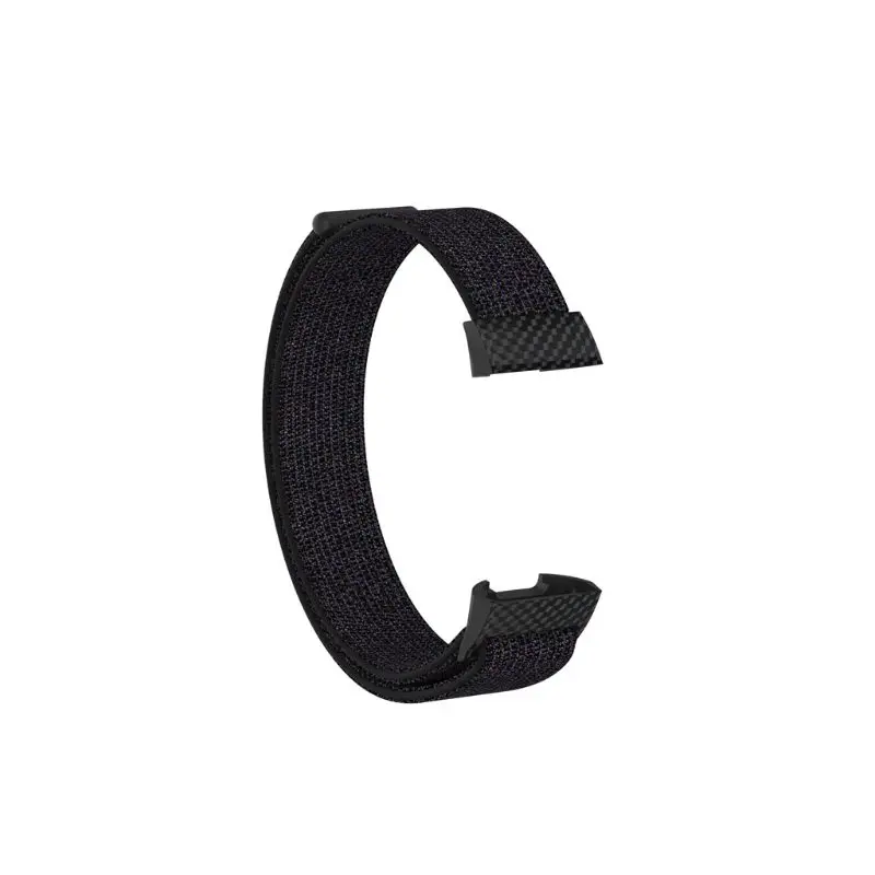Мода замена спорт нейлон петля наручные часы ремешок для Fitbit заряд 3 браслет