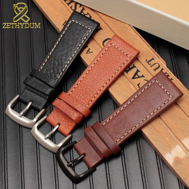 

genuine leather bracelet for BM8475-26EB/00F00X watch strap mens watchband 22mm fashion bracelet natrual style wristwatches band