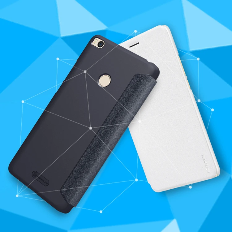 Nillkin Sparkle Series флип ультра тонкий кожаный чехол Shell для Xiaomi MAX2 (6.44 inch)|shell cover|flip coverxiaomi
