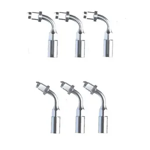 Бесплатная доставка, 6 стоматологических Эндодонтических ультразвуковых скалеров, наконечников для масштабирования E1 E2 для EMSДятел