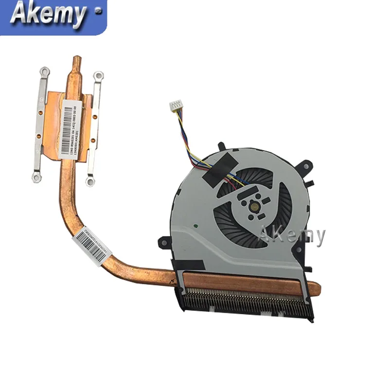 Новый оригинальный вентилятор охлаждения процессора для For Asus R556L R557L FL5600L FL5800L